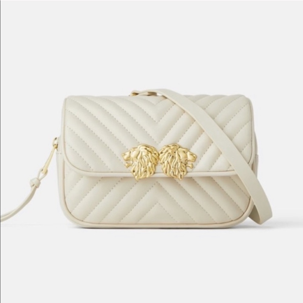 Zara Lionhead Convertible Crossbody Belt Bag